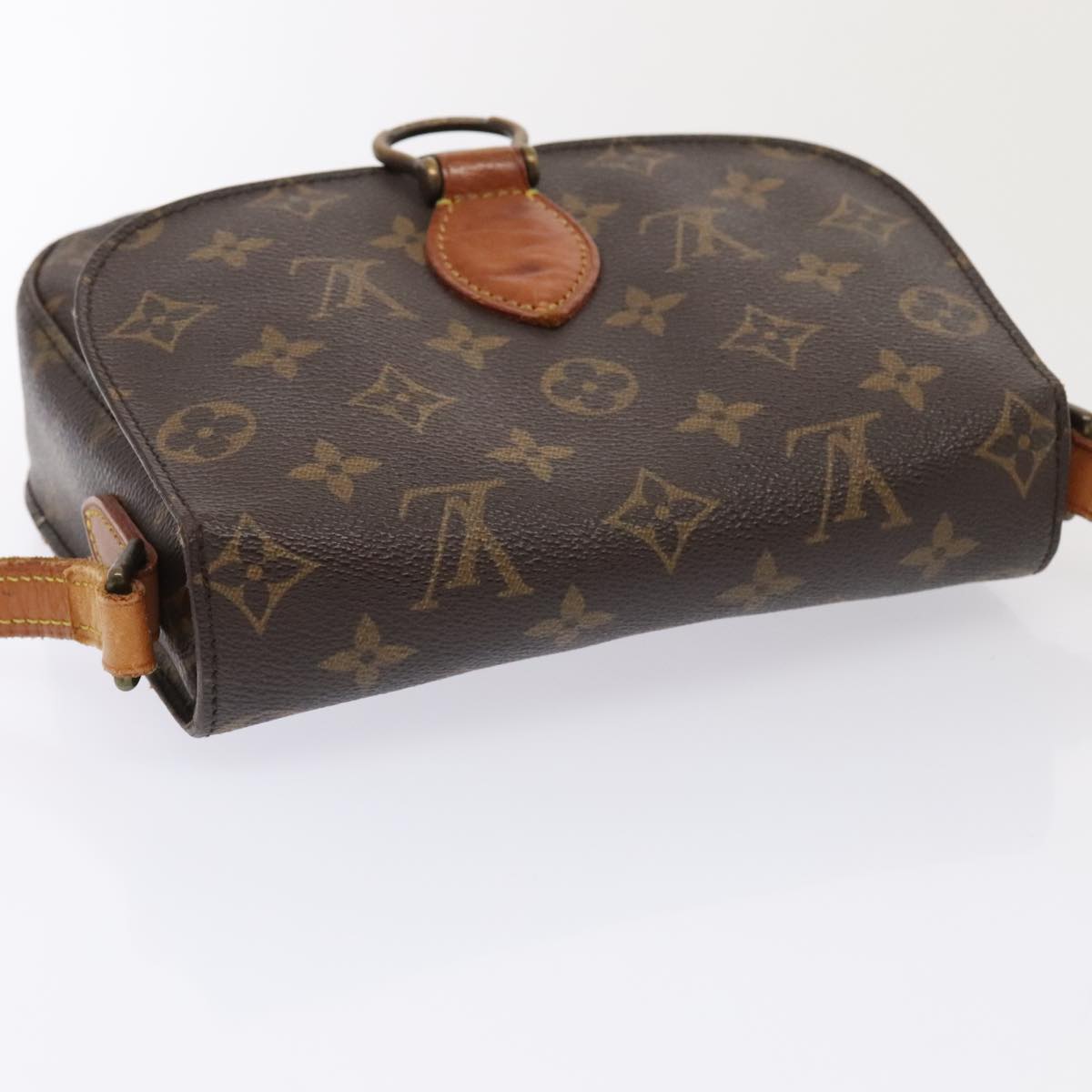 LOUIS VUITTON Monogram Saint Cloud PM Shoulder Bag M51244 LV Auth 91805