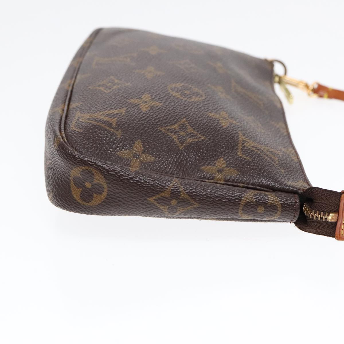 LOUIS VUITTON Monogram Pochette Accessoires Pouch M51980 LV Auth 91860