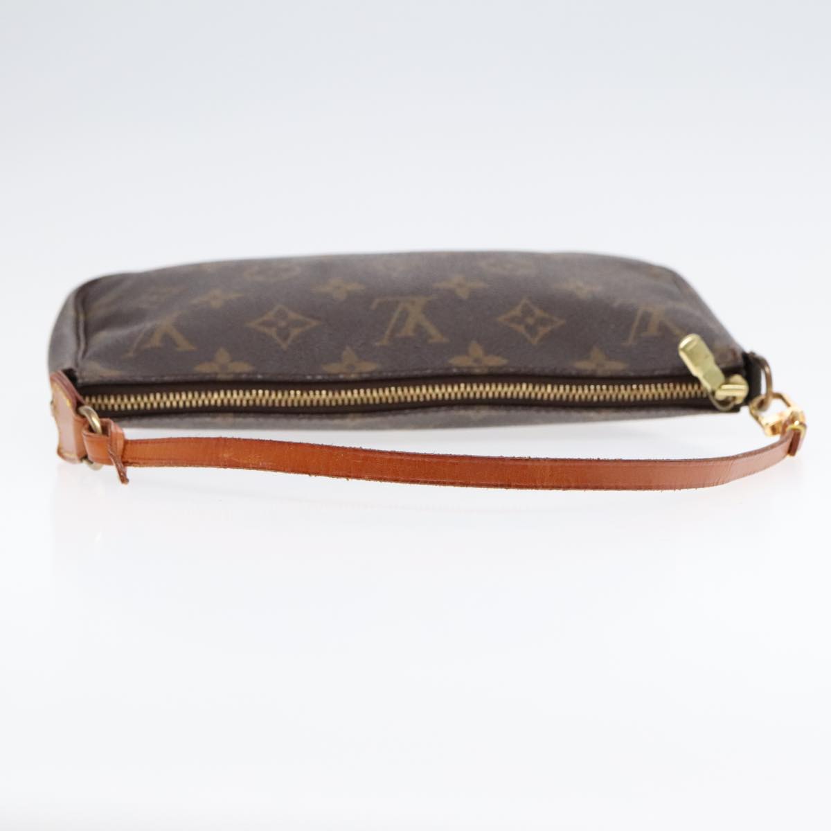 LOUIS VUITTON Monogram Pochette Accessoires Pouch M51980 LV Auth 91860