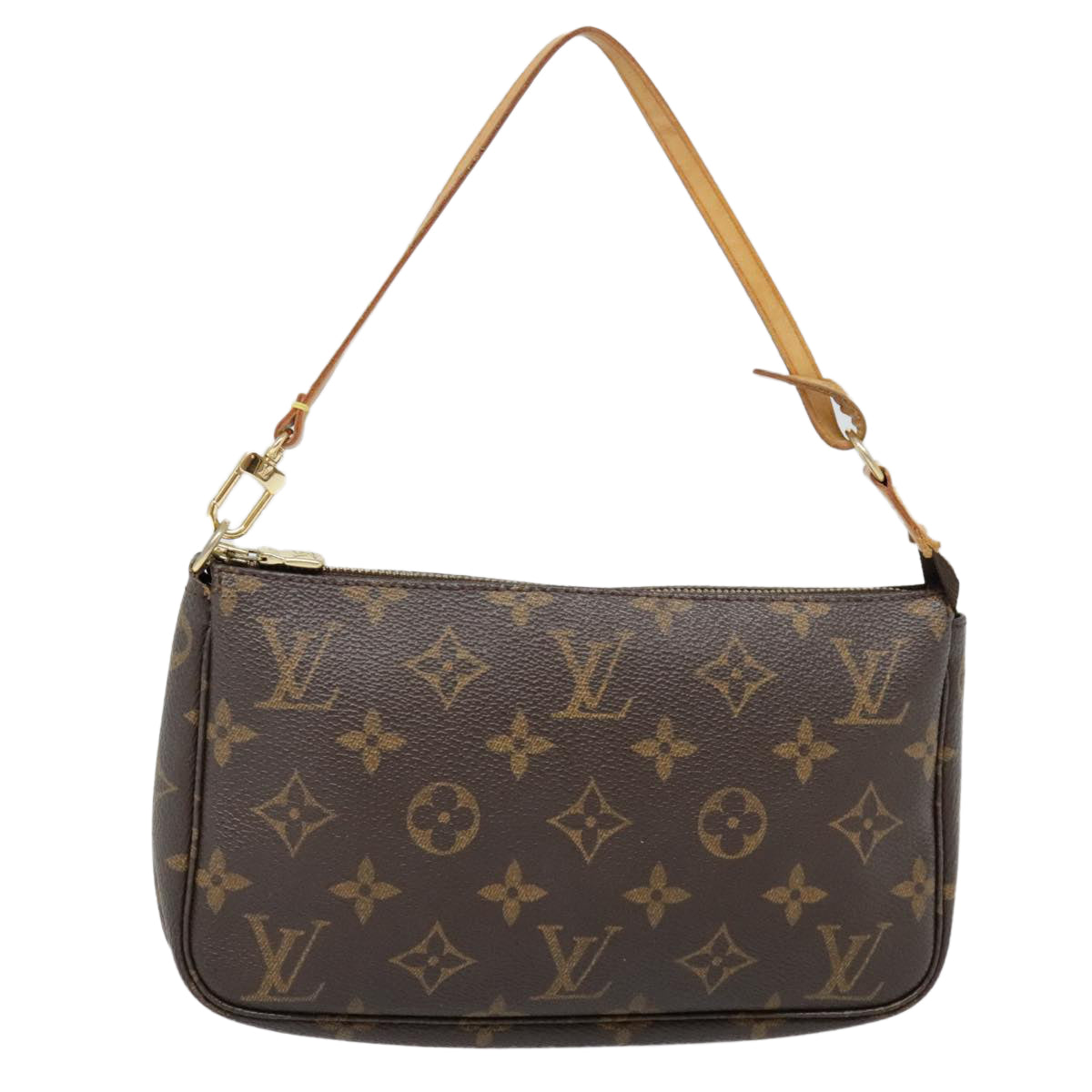 LOUIS VUITTON Monogram Pochette Accessoires Pouch M51980 LV Auth 91861