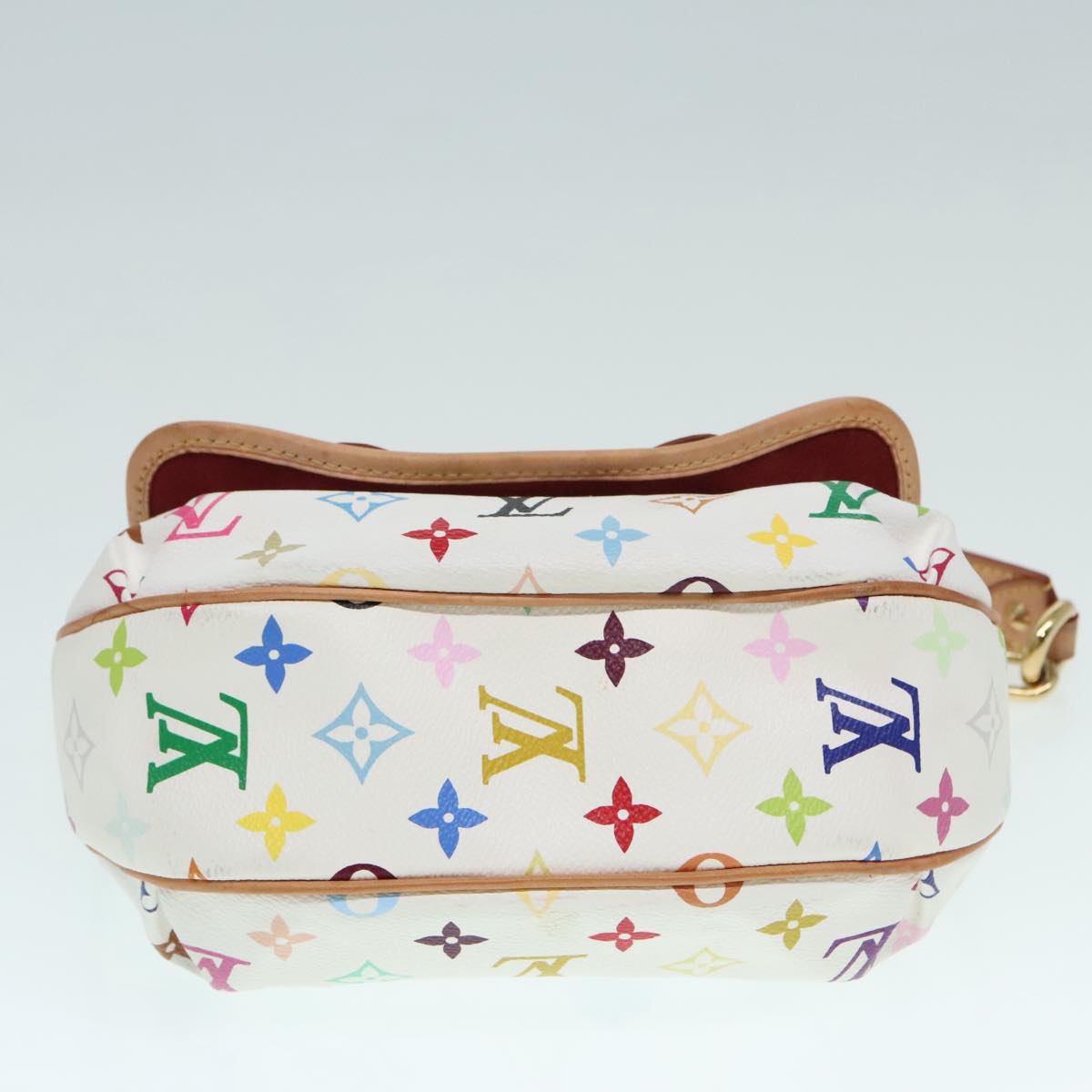 LOUIS VUITTON Monogram Multicolor Patty Shoulder Bag White M40305 LV Auth 91868