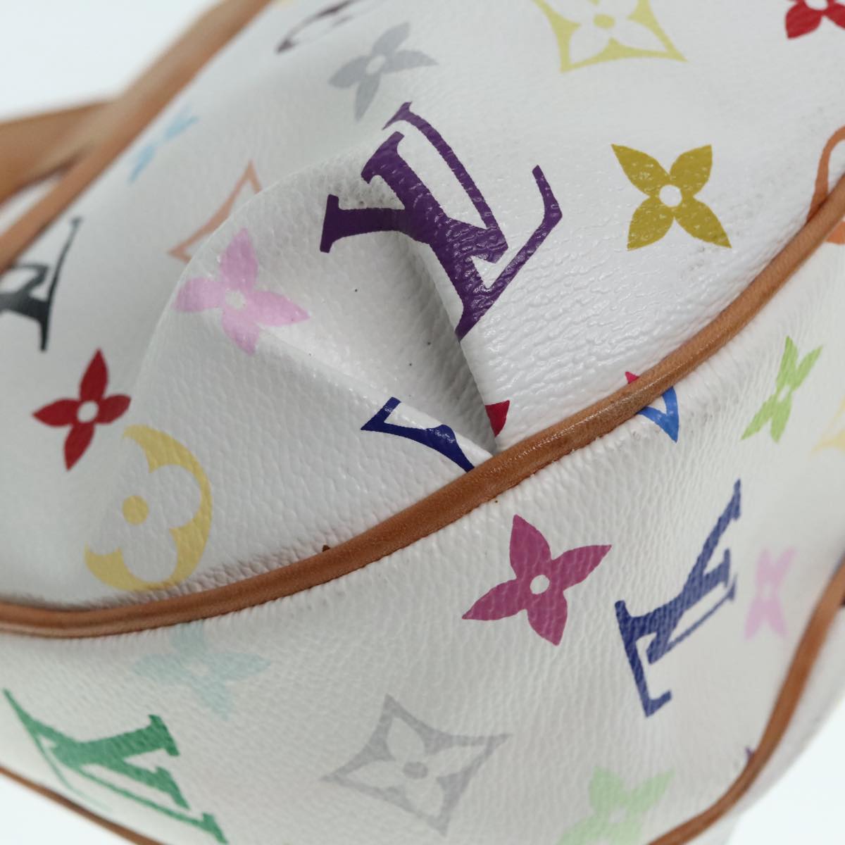 LOUIS VUITTON Monogram Multicolor Patty Shoulder Bag White M40305 LV Auth 91868