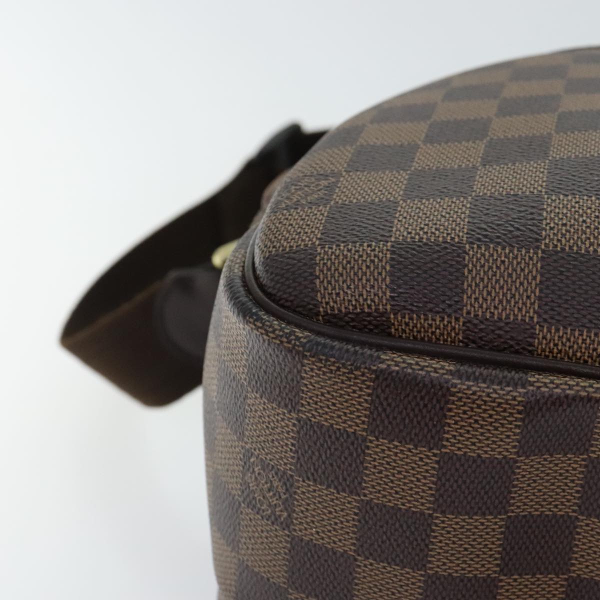 LOUIS VUITTON Damier Ebene Reporter GM Shoulder Bag LV Auth 91869