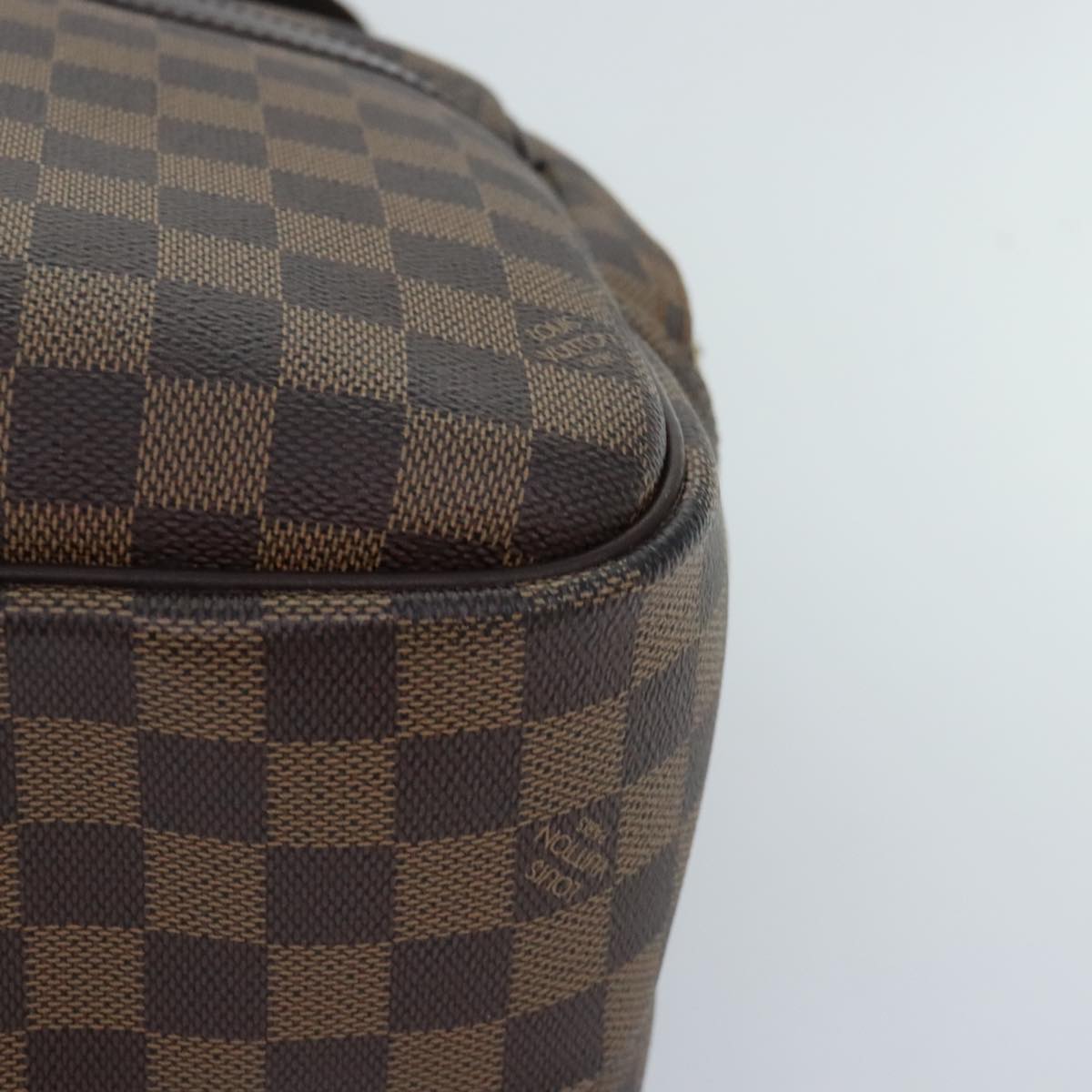 LOUIS VUITTON Damier Ebene Reporter GM Shoulder Bag LV Auth 91869