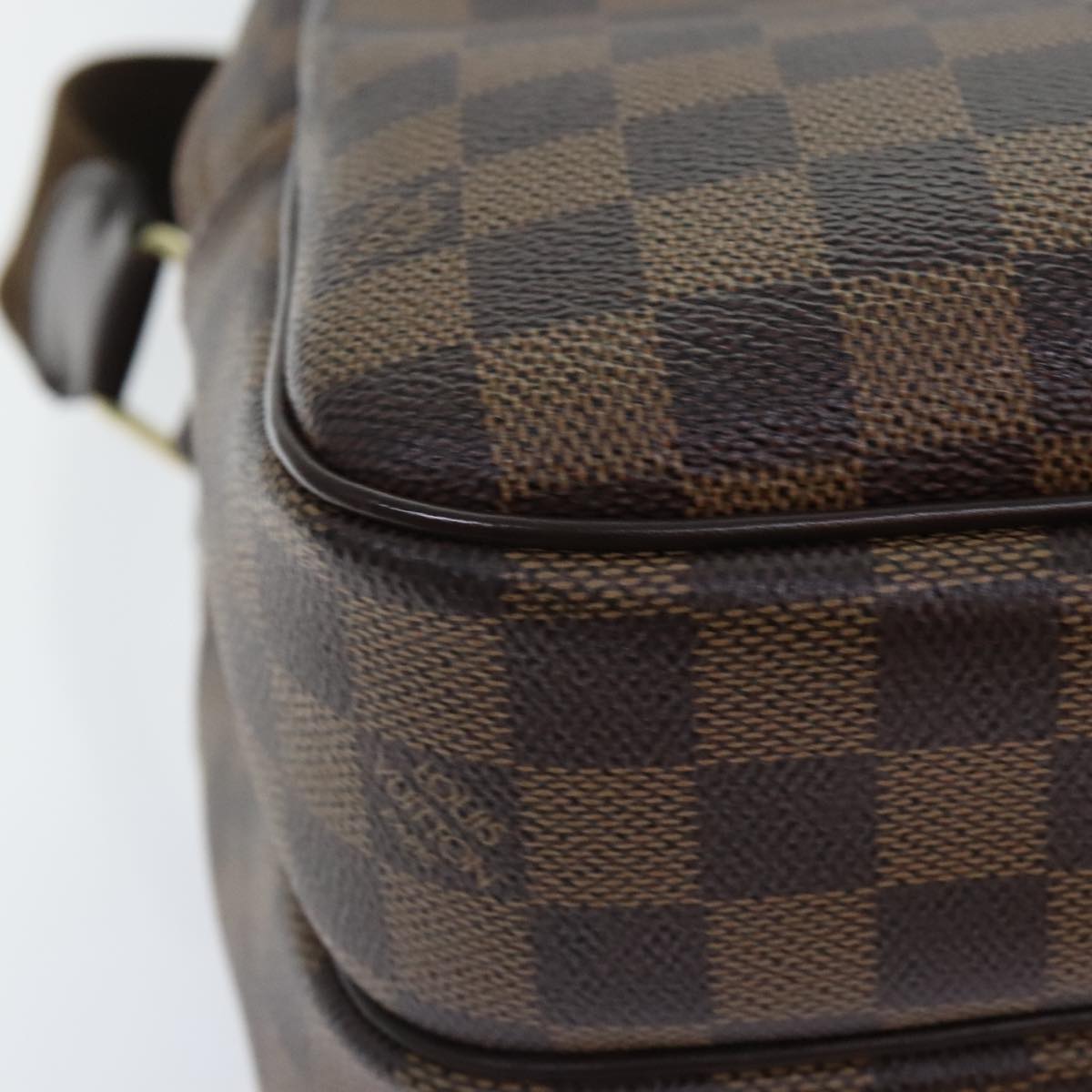 LOUIS VUITTON Damier Ebene Reporter GM Shoulder Bag LV Auth 91869