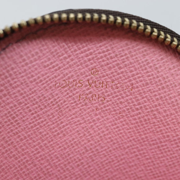 LOUIS VUITTON Monogram Vivienne Porte Monnaie Round Purse M69757 LV Auth 91910SAM