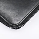 LOUIS VUITTON Monogram Shadow Zippy Wallet Vertical Black M62902 LV Auth 91911-14