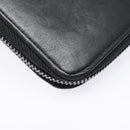 LOUIS VUITTON Monogram Shadow Zippy Wallet Vertical Black M62902 LV Auth 91911-15
