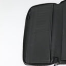 LOUIS VUITTON Monogram Shadow Zippy Wallet Vertical Black M62902 LV Auth 91911-17