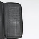LOUIS VUITTON Monogram Shadow Zippy Wallet Vertical Black M62902 LV Auth 91911-18