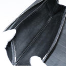 LOUIS VUITTON Monogram Shadow Zippy Wallet Vertical Black M62902 LV Auth 91911-11