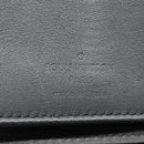 LOUIS VUITTON Monogram Shadow Zippy Wallet Vertical Black M62902 LV Auth 91911-23