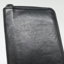 LOUIS VUITTON Monogram Shadow Zippy Wallet Vertical Black M62902 LV Auth 91911-2