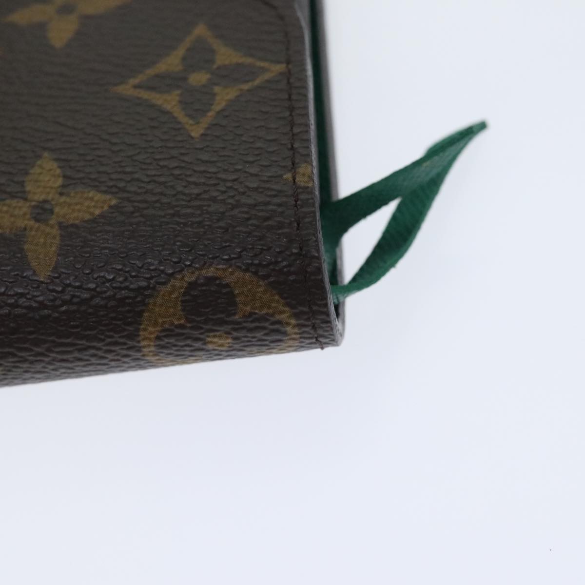 LOUIS VUITTON Monogram Portefeuille Emilie Long Wallet Green M60137 Auth 91912