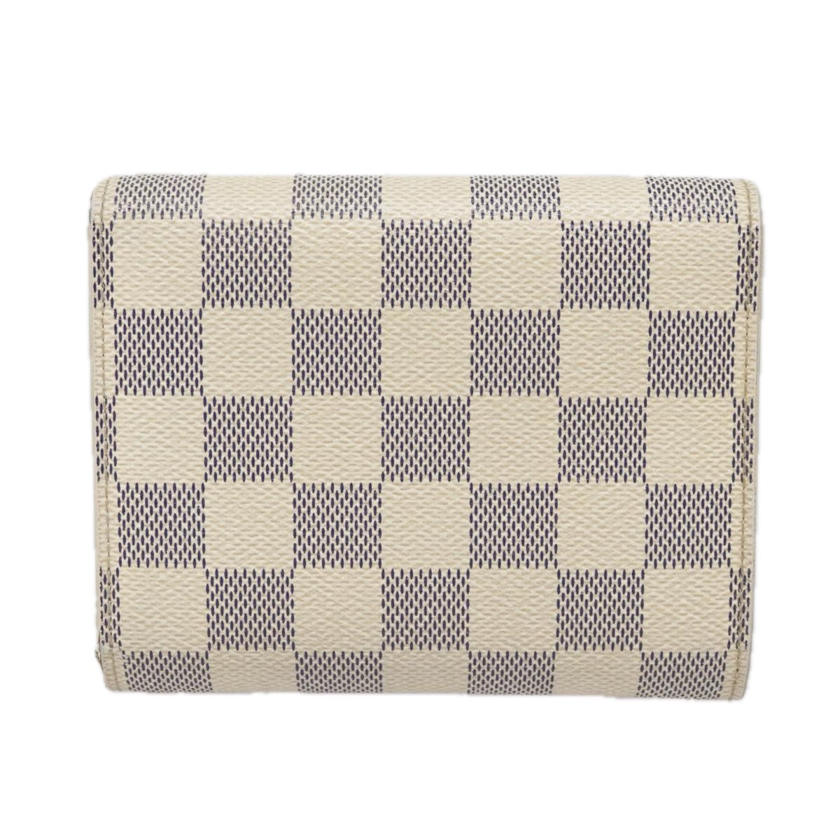 LOUIS VUITTON Damier Azur Portefeuille Koala Trifold Wallet N60013 Auth 91913 - 0