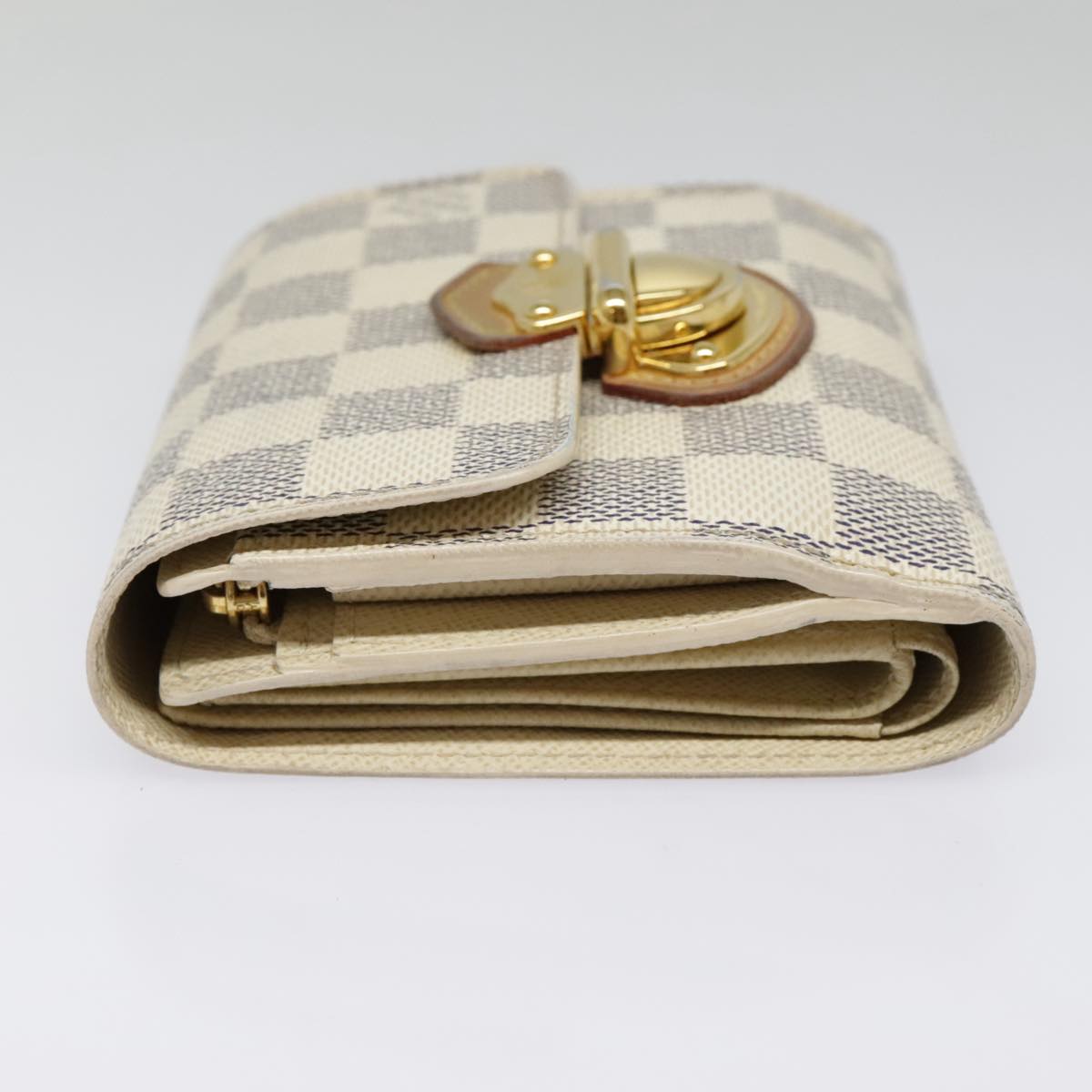 LOUIS VUITTON Damier Azur Portefeuille Koala Trifold Wallet N60013 Auth 91913