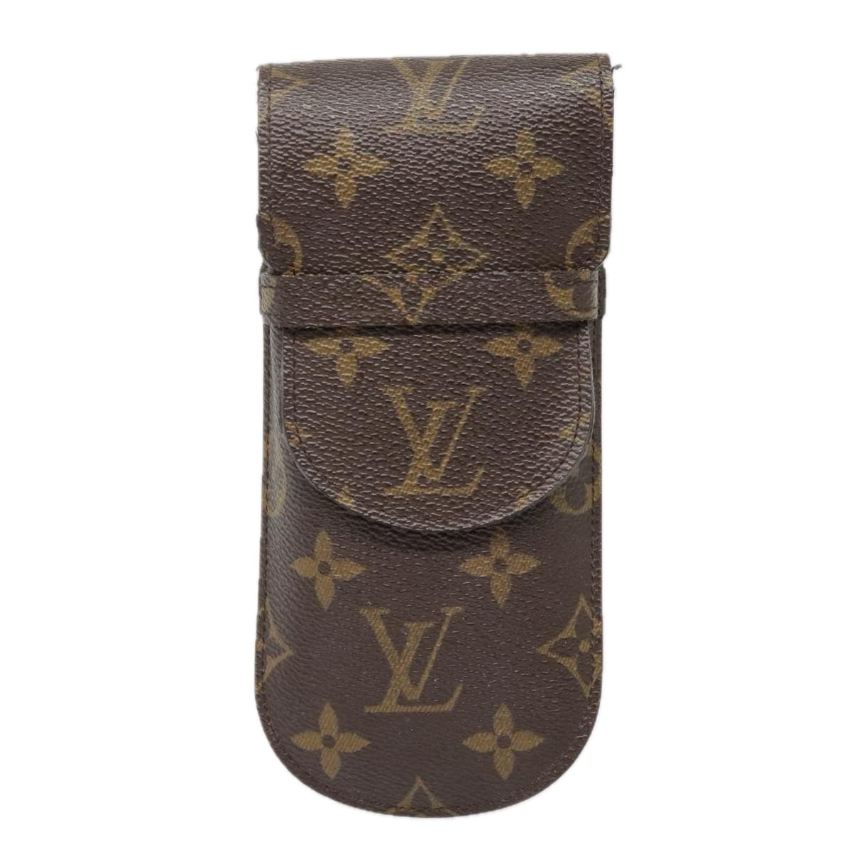 LOUIS VUITTON Monogram Etui Lunette Rabat Glasses Case M62970 LV Auth 91917