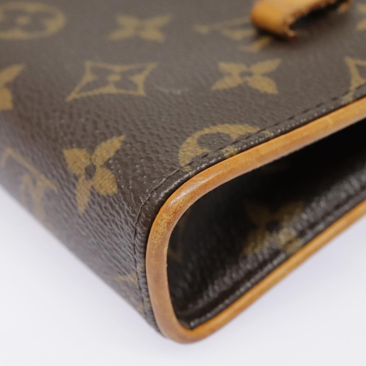 LOUIS VUITTON Monogram Pochette Florentine Waist bag M51855 LV Auth 91918