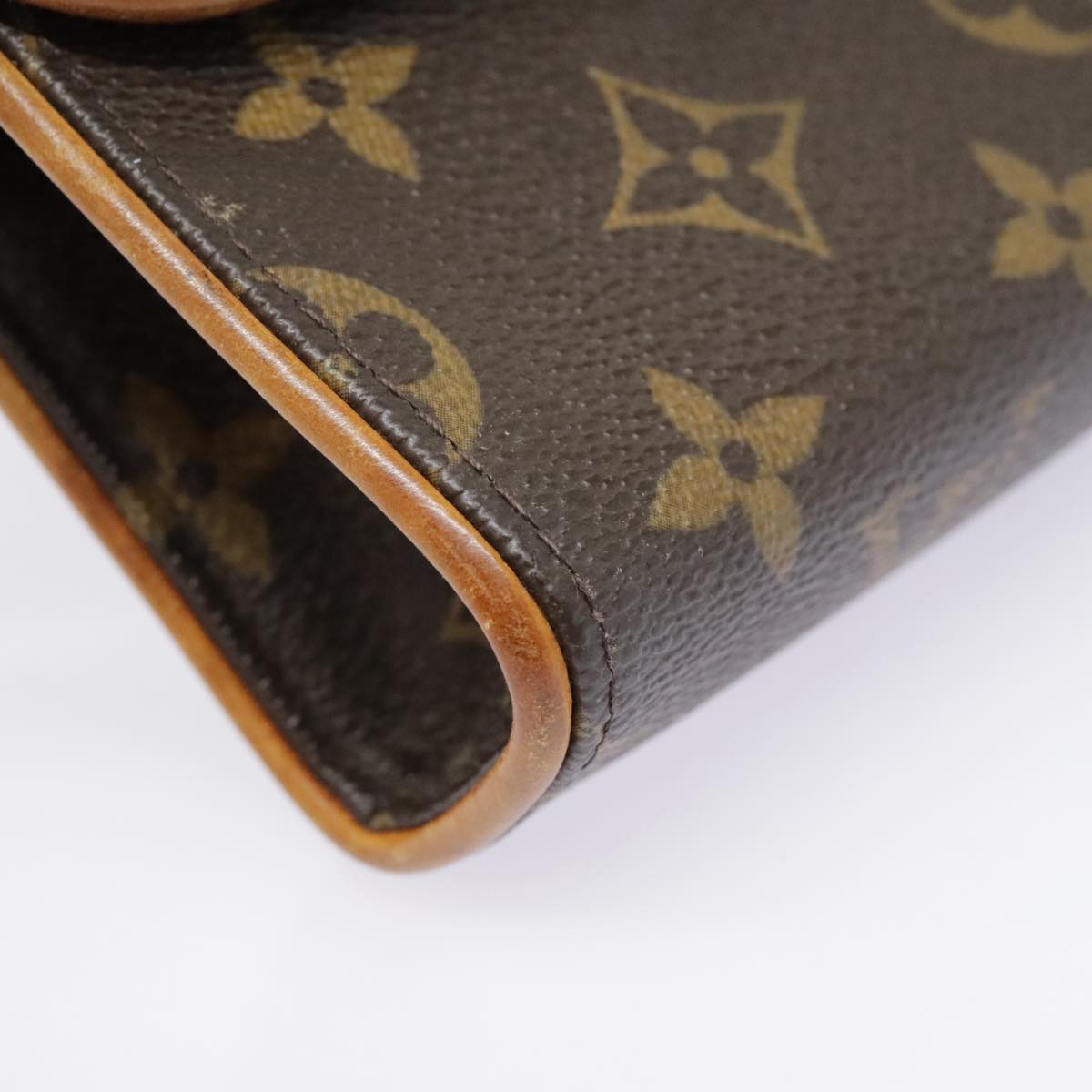 LOUIS VUITTON Monogram Pochette Florentine Waist bag M51855 LV Auth 91918