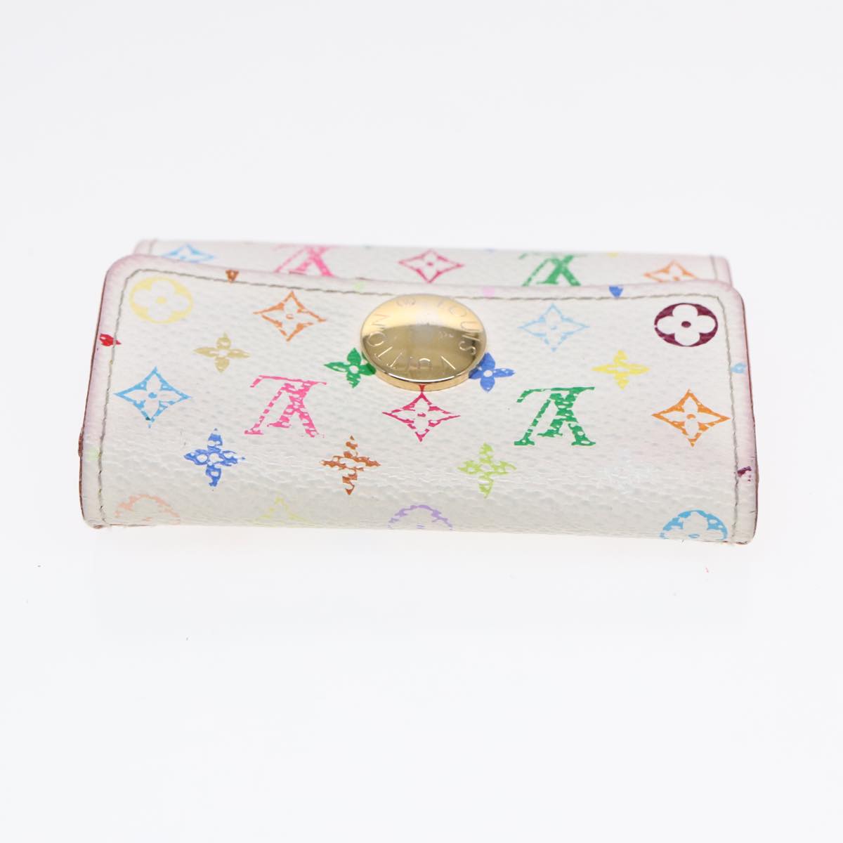 LOUIS VUITTON Monogram Multicolor Porte Monnaie Cozy Coin Case M60006 Auth 91926