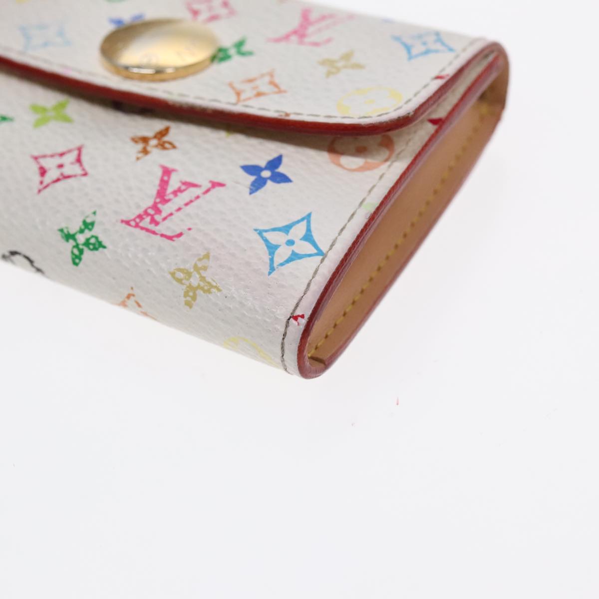 LOUIS VUITTON Monogram Multicolor Porte Monnaie Cozy Coin Case M60006 Auth 91926