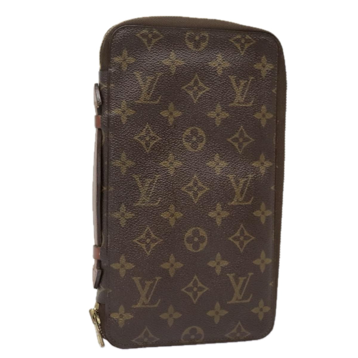 LOUIS VUITTON Monogram Poche Escapade Travel Case M60113 LV Auth 91943