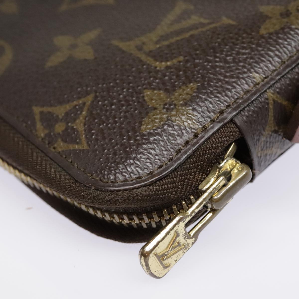 LOUIS VUITTON Monogram Poche Escapade Travel Case M60113 LV Auth 91943