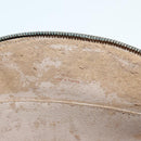 LOUIS VUITTON Monogram Trousse Demi Ronde Cosmetic Pouch M47520 LV Auth 91945-8