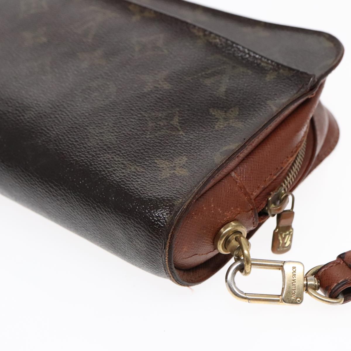 LOUIS VUITTON Monogram Orsay Clutch Bag M51790 LV Auth 91949