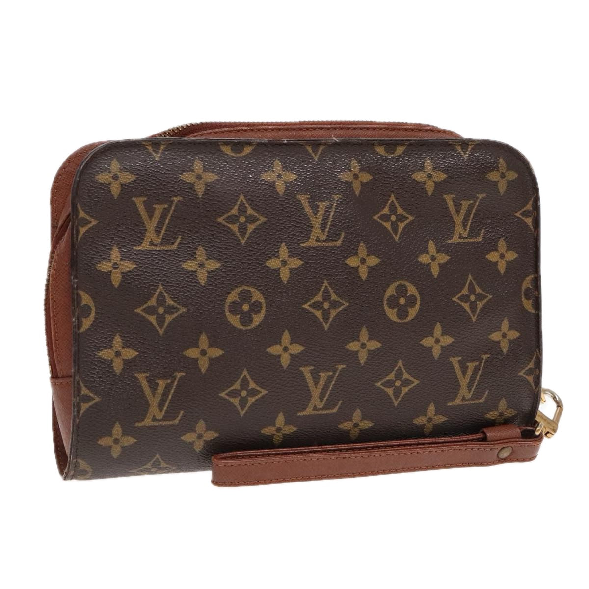 LOUIS VUITTON Monogram Orsay Clutch Bag M51790 LV Auth 91950