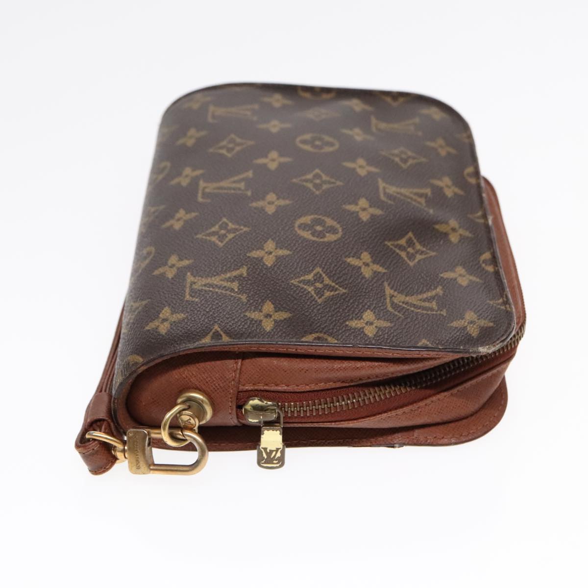 LOUIS VUITTON Monogram Orsay Clutch Bag M51790 LV Auth 91950