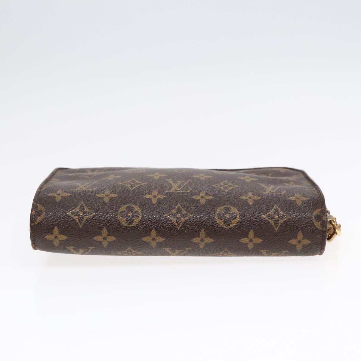 LOUIS VUITTON Monogram Orsay Clutch Bag M51790 LV Auth 91950