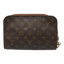 LOUIS VUITTON Monogram Orsay Clutch Tasche M51790 LV Auth 91951-13
