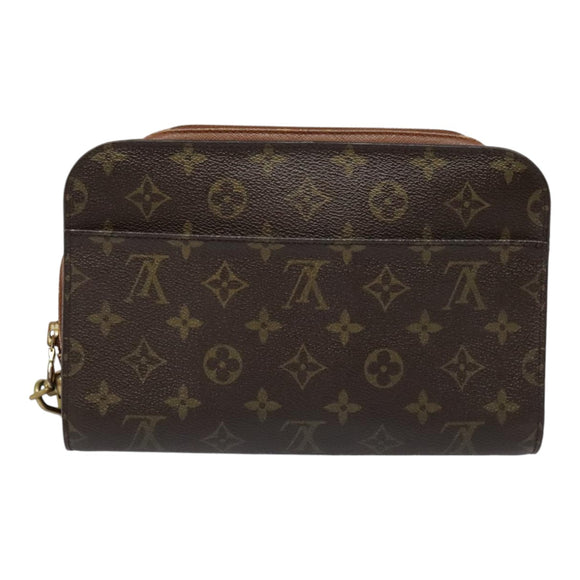 LOUIS VUITTON Monogram Orsay Clutch Tasche M51790 LV Auth 91951