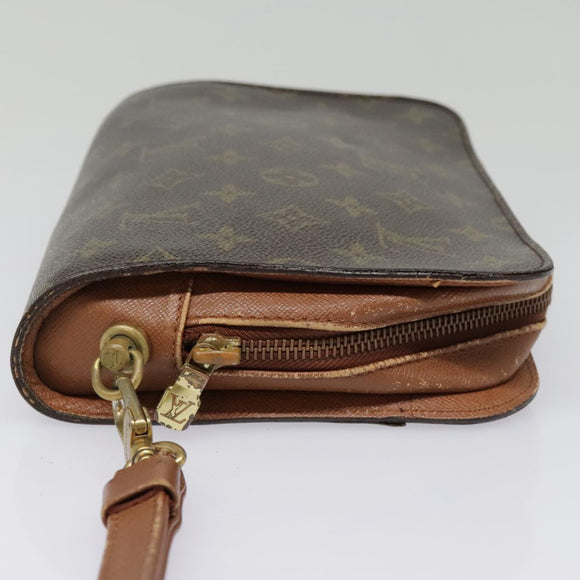 LOUIS VUITTON Monogram Orsay Clutch Tasche M51790 LV Auth 91951