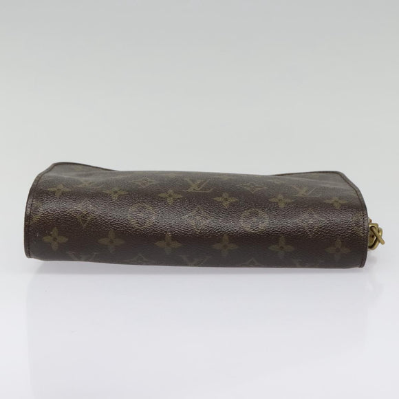 LOUIS VUITTON Monogram Orsay Clutch Tasche M51790 LV Auth 91951