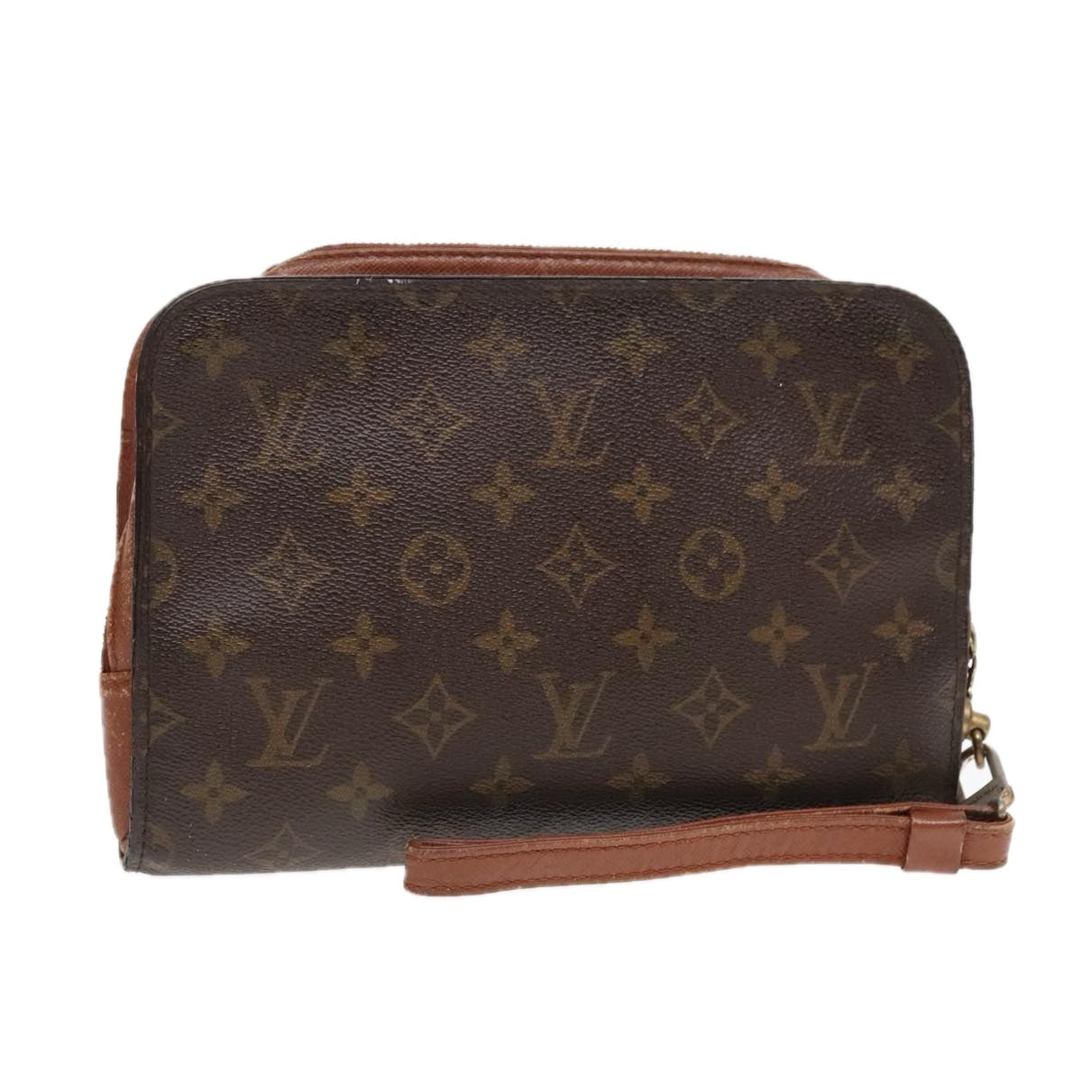 LOUIS VUITTON Monogram Orsay Clutch Bag M51790 LV Auth 91952