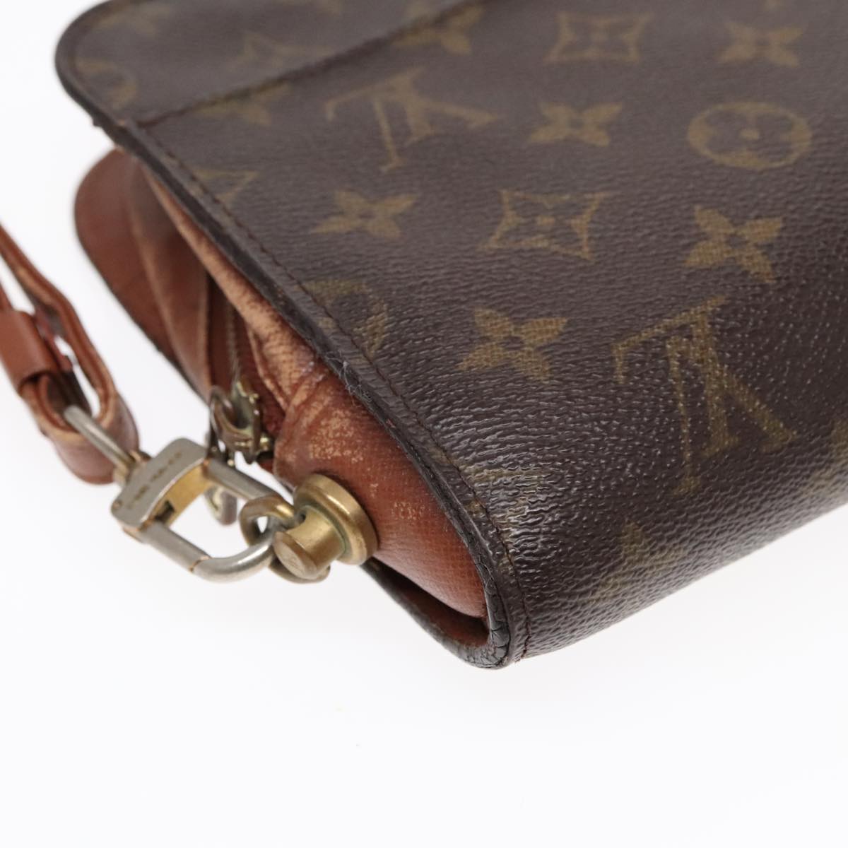 LOUIS VUITTON Monogram Orsay Clutch Bag M51790 LV Auth 91952