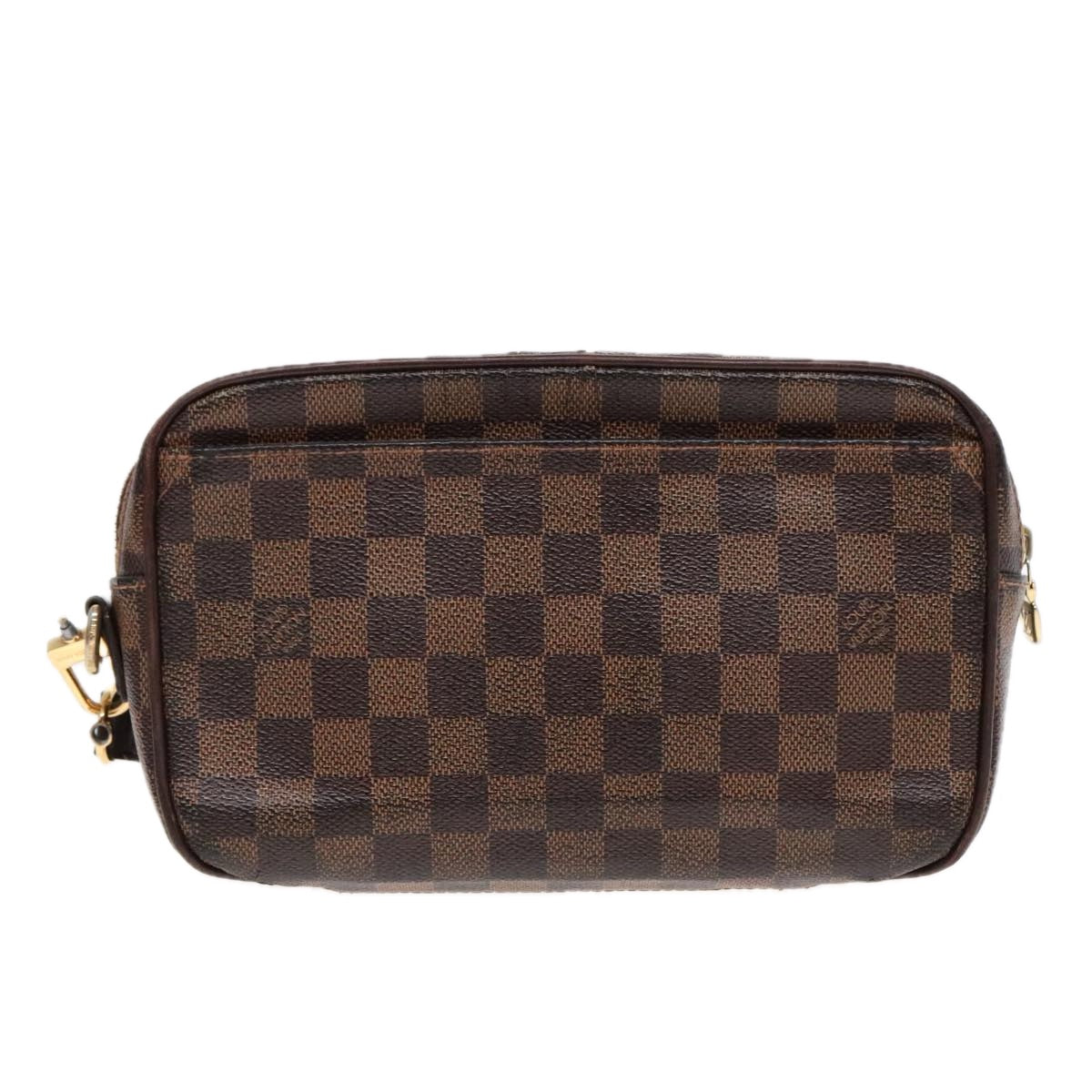 LOUIS VUITTON Damier Ebene Pochette Saint Paul Clutch Bag N41219 LV Auth 91956 - 0