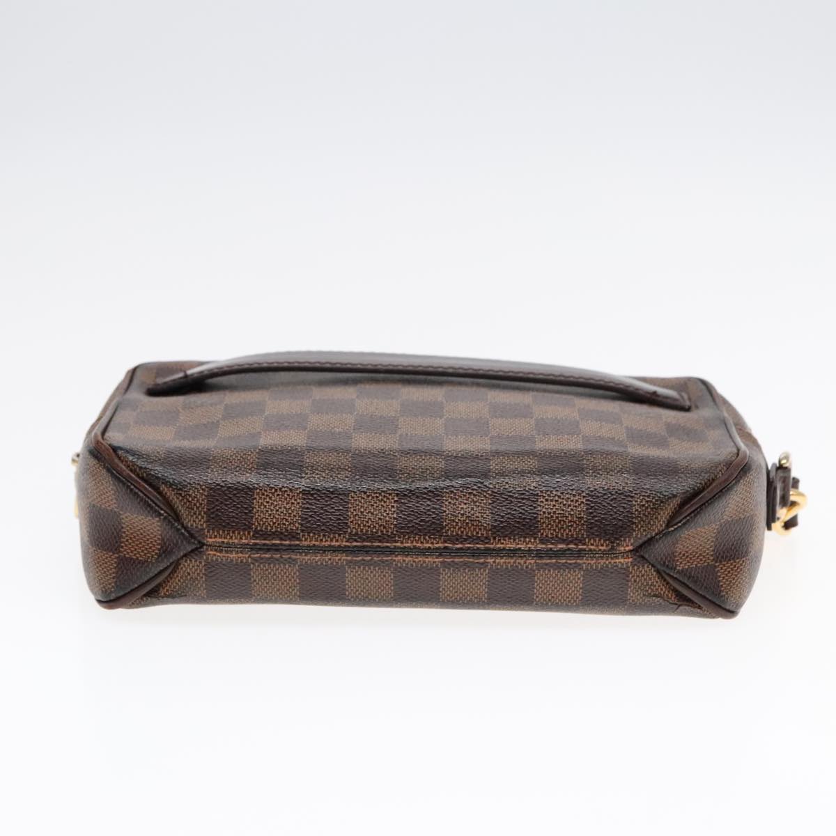 LOUIS VUITTON Damier Ebene Pochette Saint Paul Clutch Bag N41219 LV Auth 91956