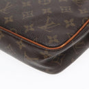 LOUIS VUITTON Monogram Compiegne 23 Clutch Bag M51847 LV Auth 91957-15
