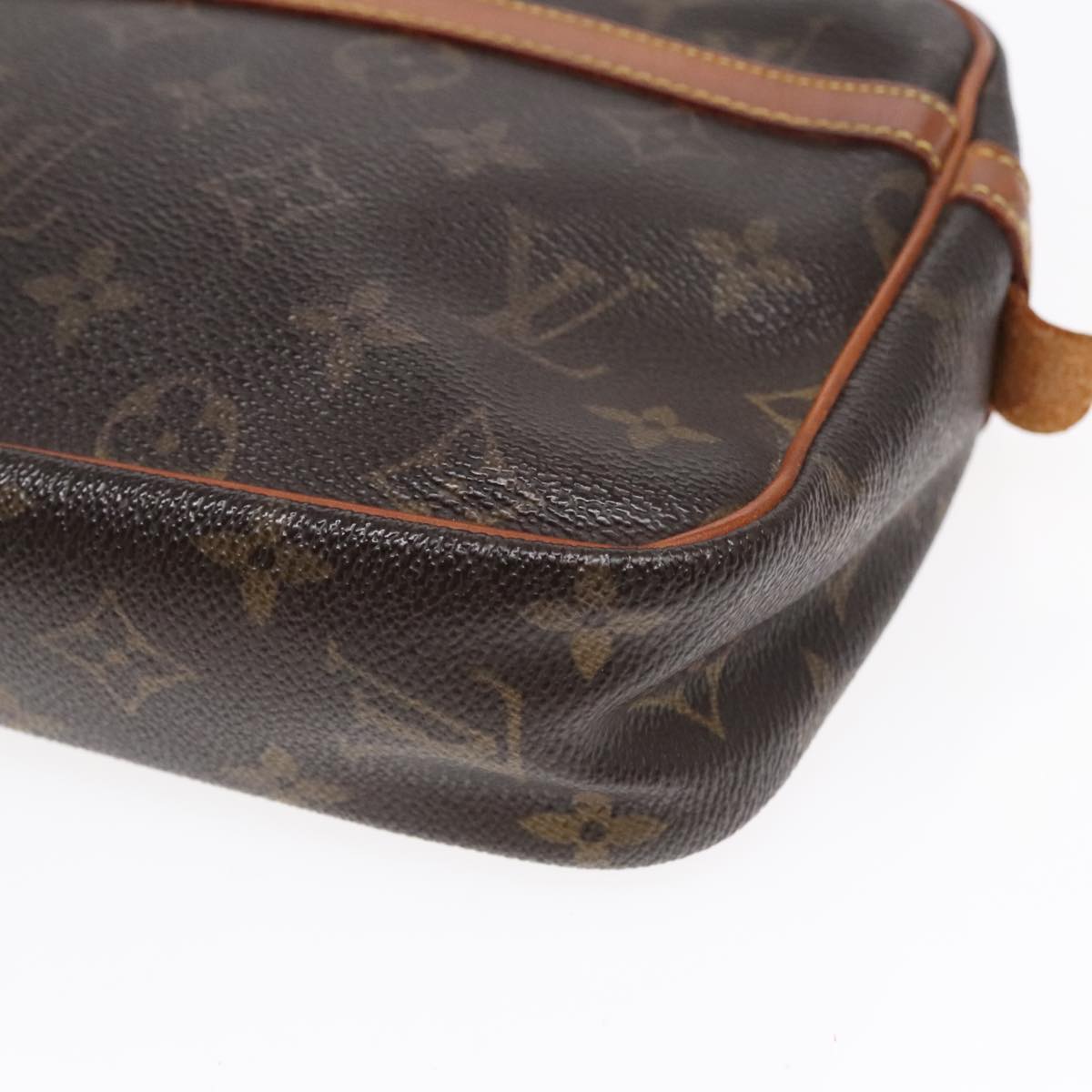 LOUIS VUITTON Monogram Compiegne 23 Clutch Bag M51847 LV Auth 91957