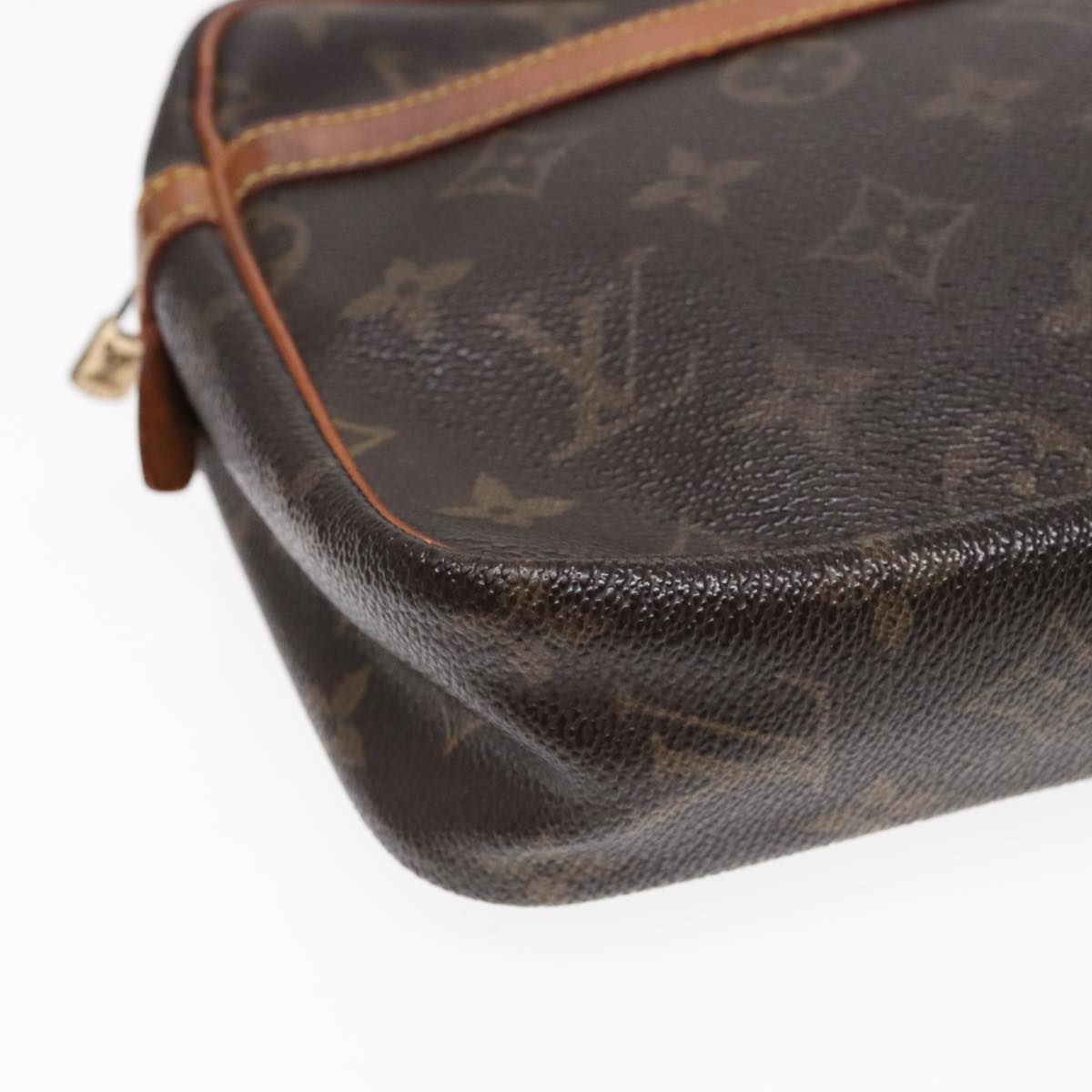 LOUIS VUITTON Monogram Compiegne 23 Clutch Bag M51847 LV Auth 91957