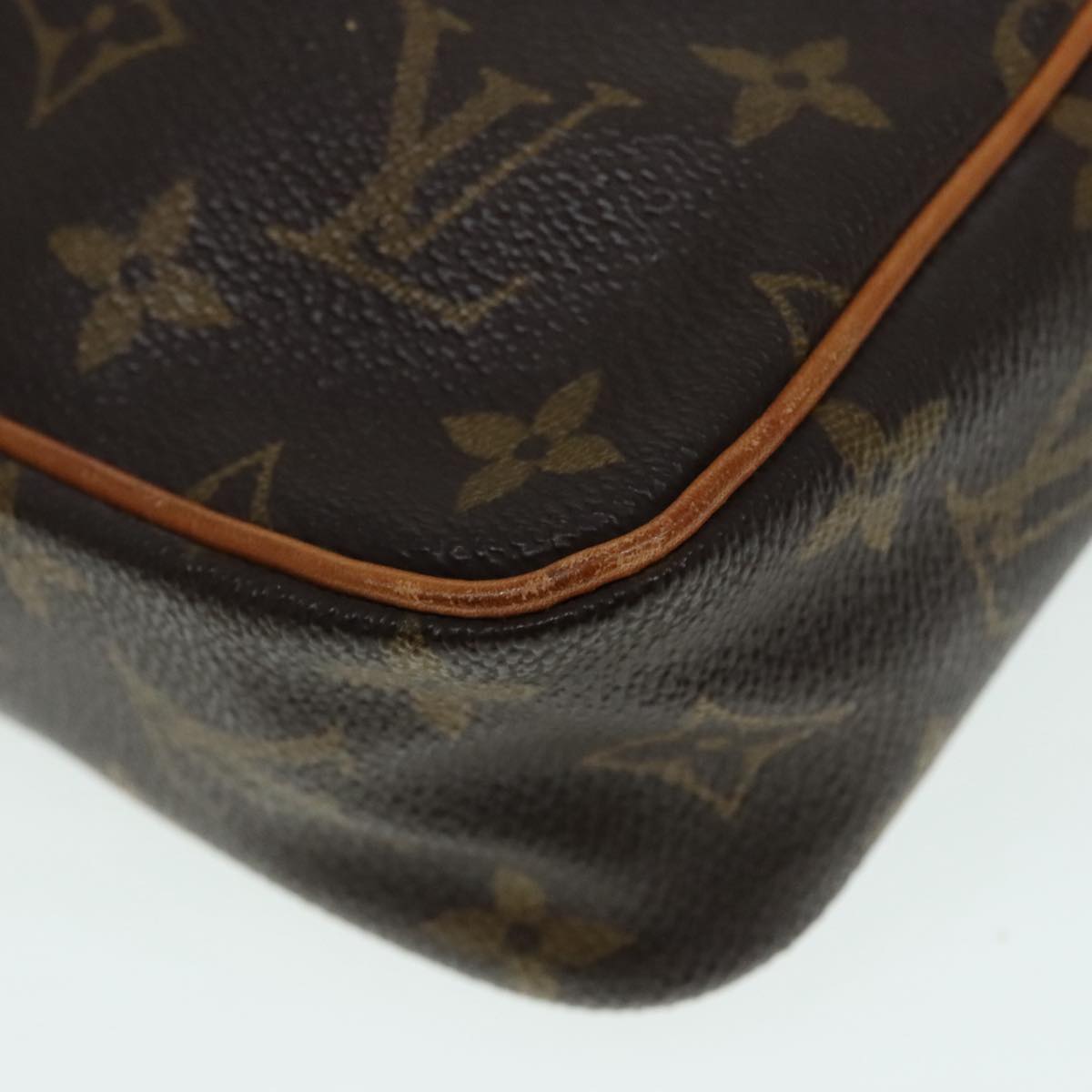 LOUIS VUITTON Monogram Compiegne 23 Clutch Bag M51847 LV Auth 91958