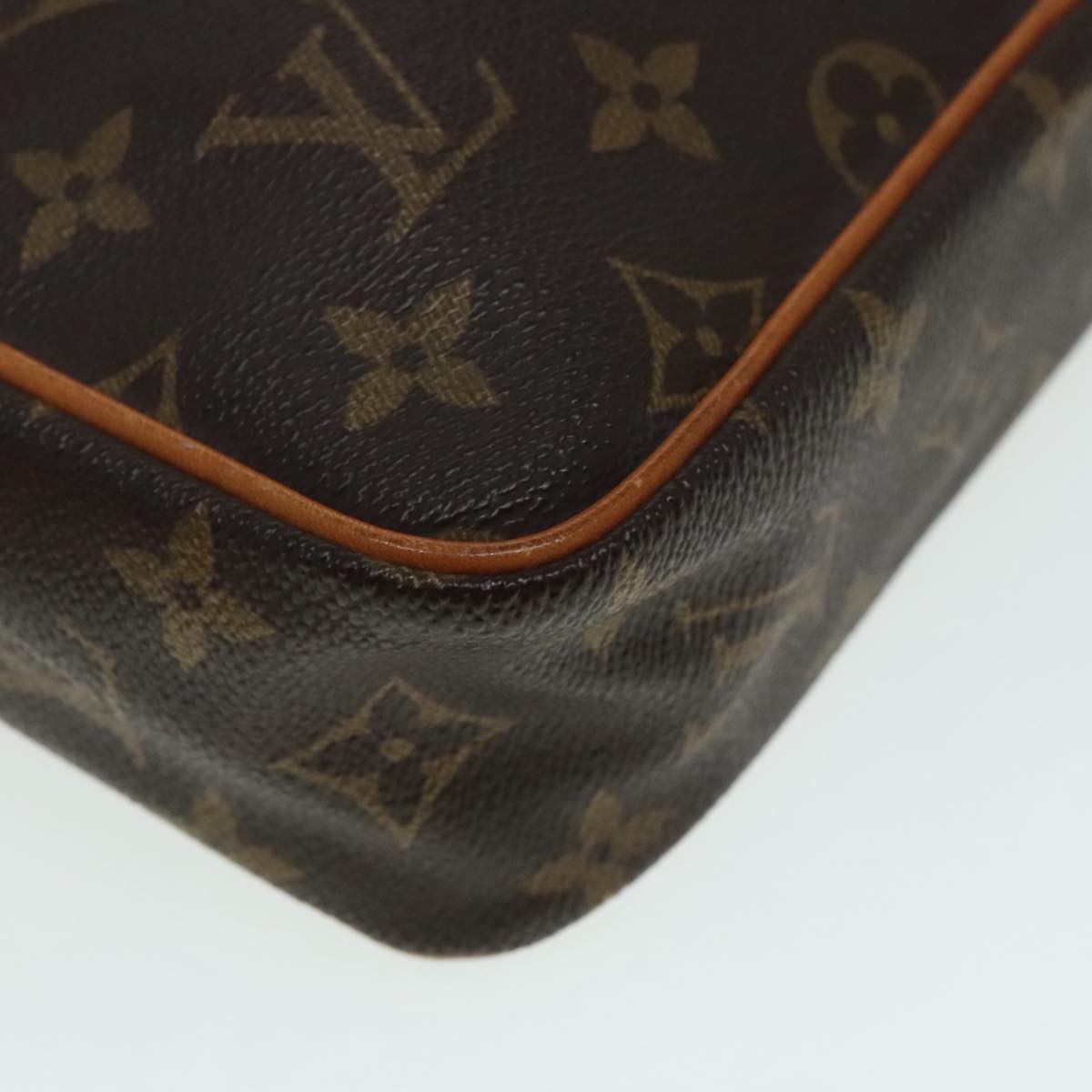 LOUIS VUITTON Monogram Compiegne 23 Clutch Bag M51847 LV Auth 91958