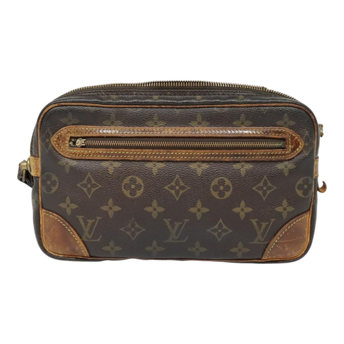 LOUIS VUITTON Monogram Marly Dragonne GM Clutch Bag M51825 LV Auth 91959