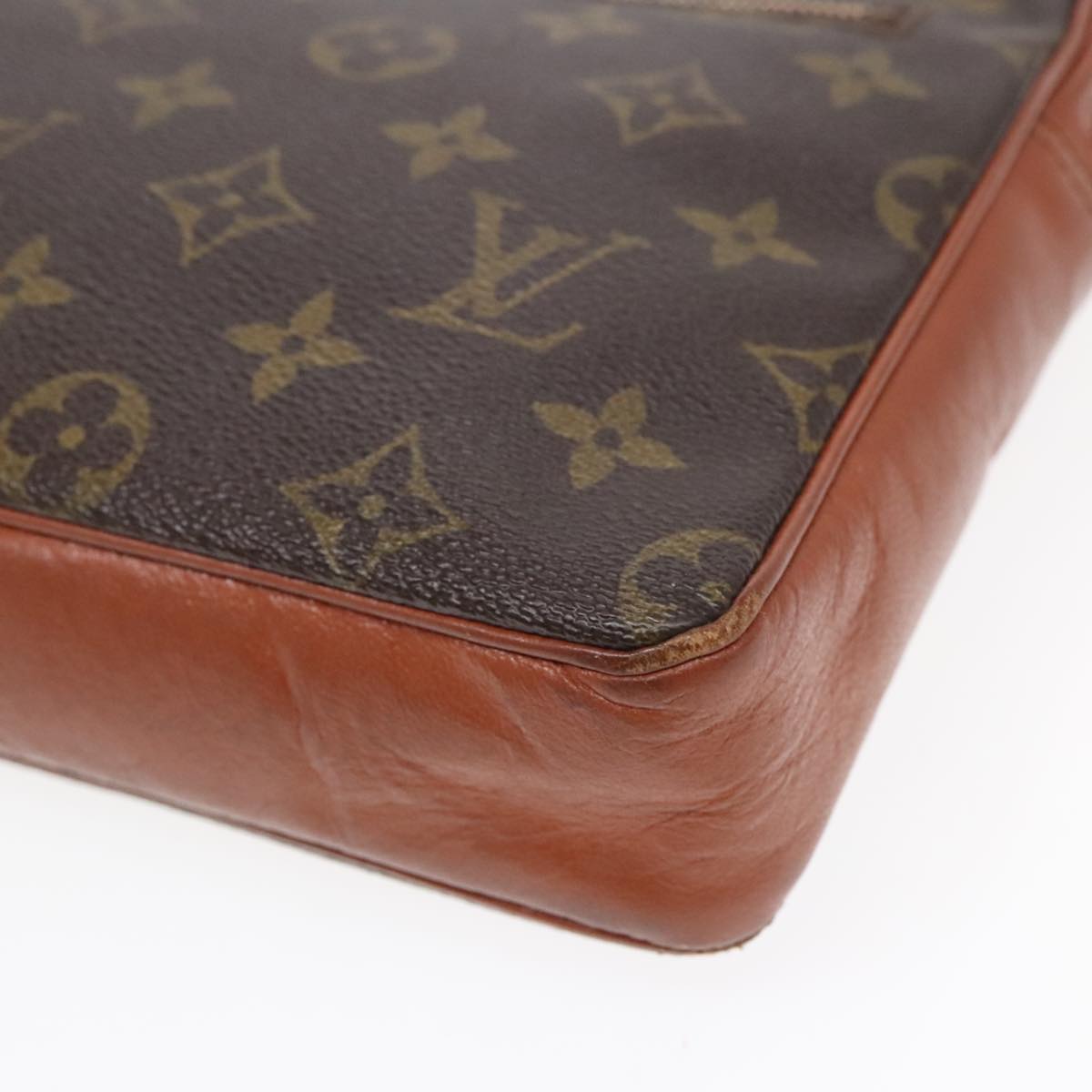 LOUIS VUITTON Monogram Posh Sports Clutch Bag LV Auth 91960