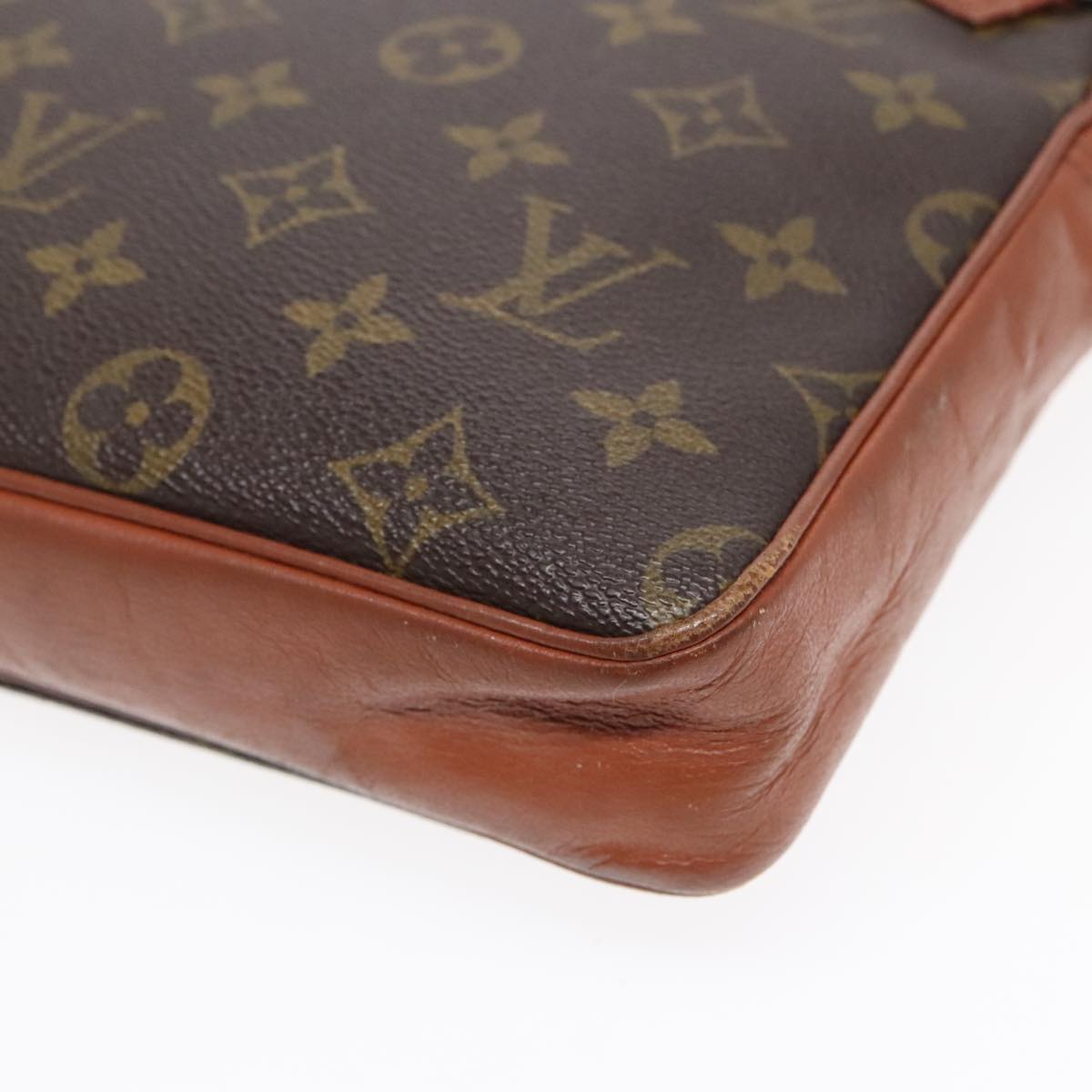 LOUIS VUITTON Monogram Posh Sports Clutch Bag LV Auth 91960