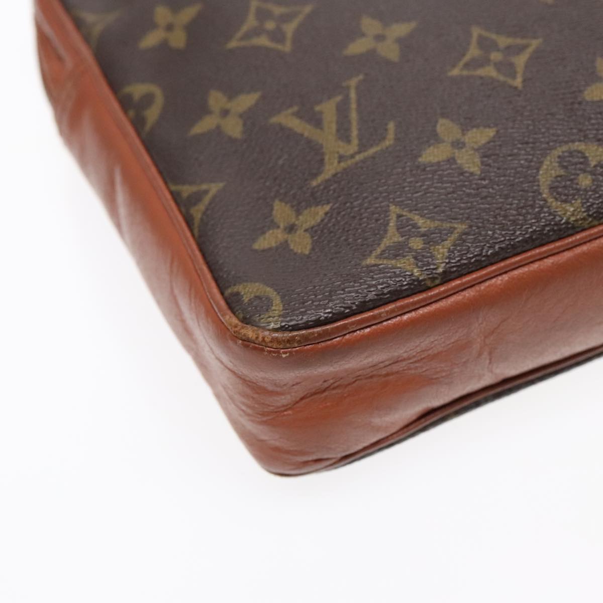 LOUIS VUITTON Monogram Posh Sports Clutch Bag LV Auth 91960