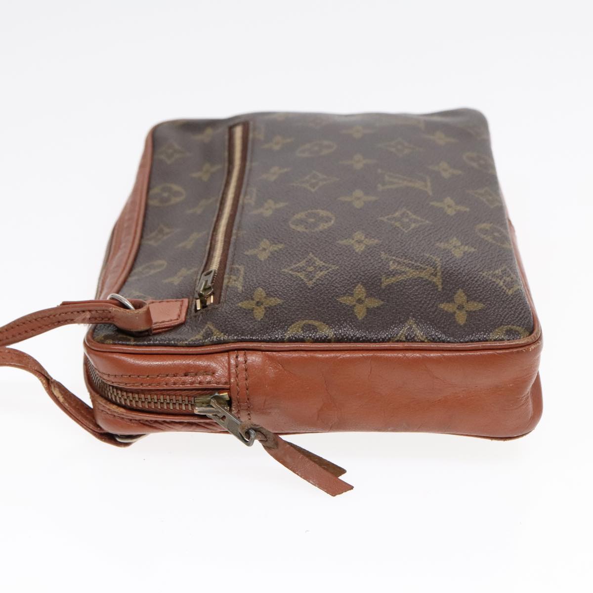 LOUIS VUITTON Monogram Posh Sports Clutch Bag LV Auth 91960